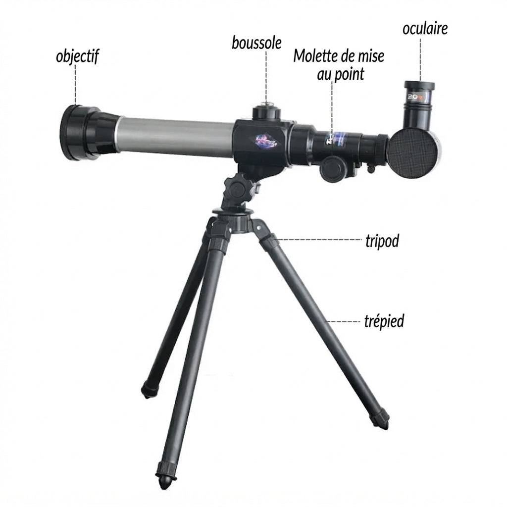 Télescope Astronomique Portable, Haute Définition