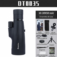 Monoculaire 10-30x50, Zoom Puissant & Trépied Inclus