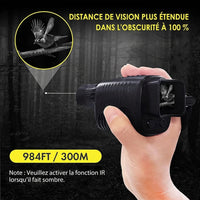 Monoculaire Vision Nocturne 1080P, Usage Jour/Nuit