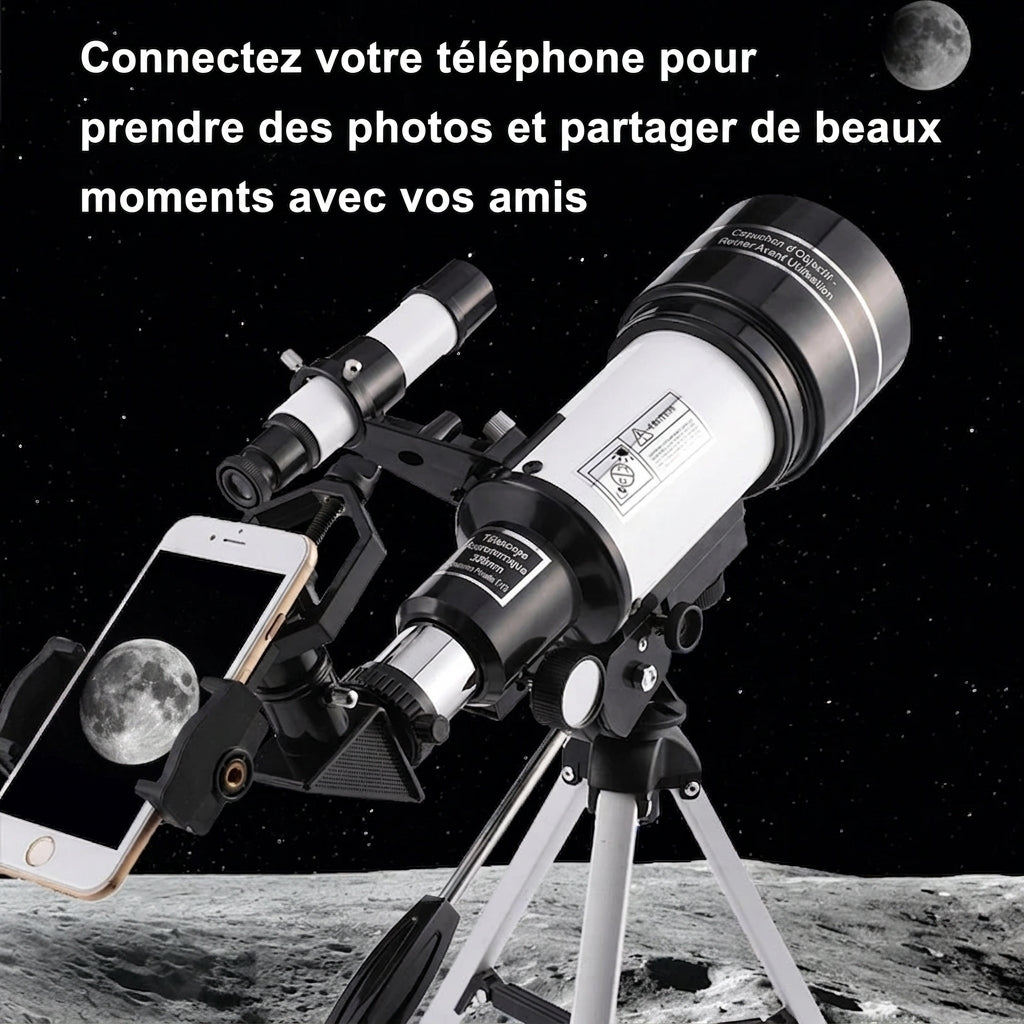 Longue Vue Astronomique 150x, Observation Lune & Étoiles