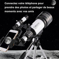 Longue Vue Astronomique 150x, Observation Lune & Étoiles