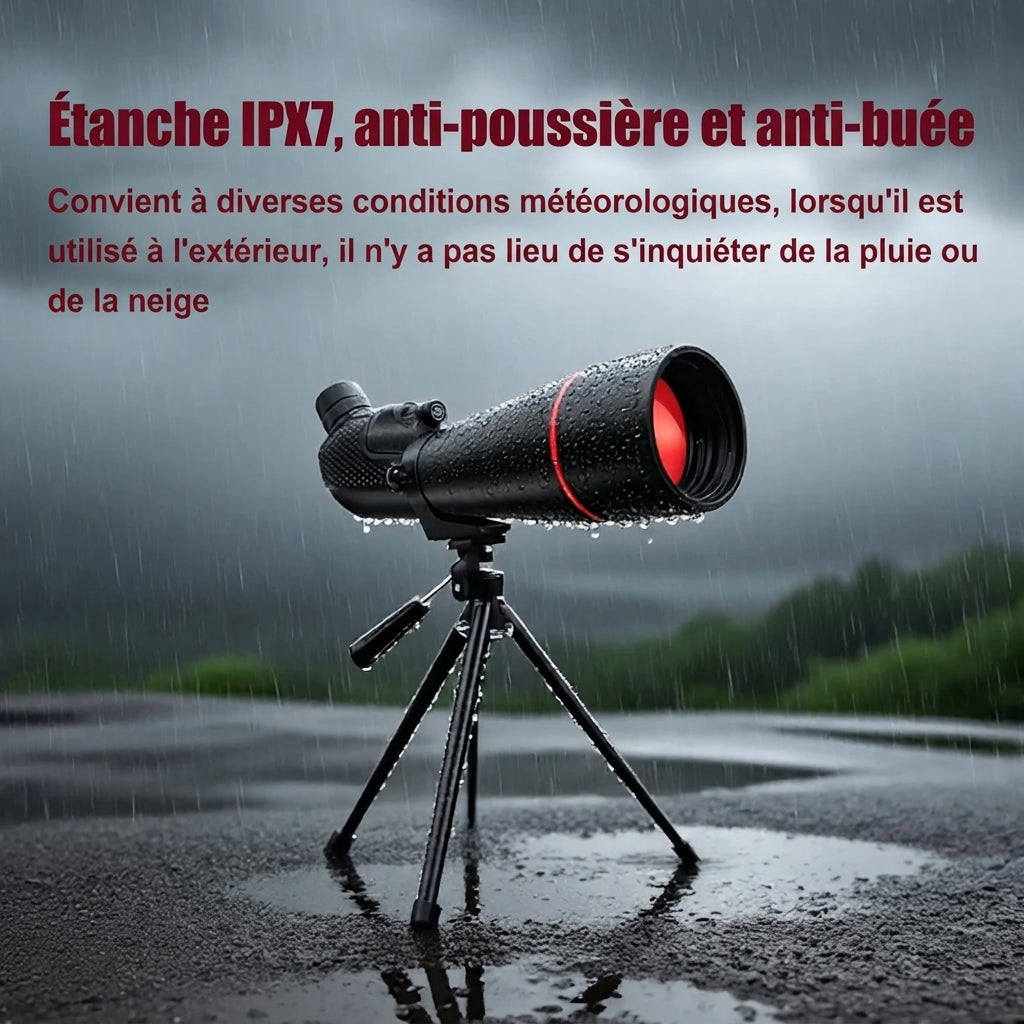 Télescope 25-75x80, Avec Trépied & BAK4