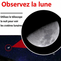 Monoculaire Puissant 12x50 Étanche HD