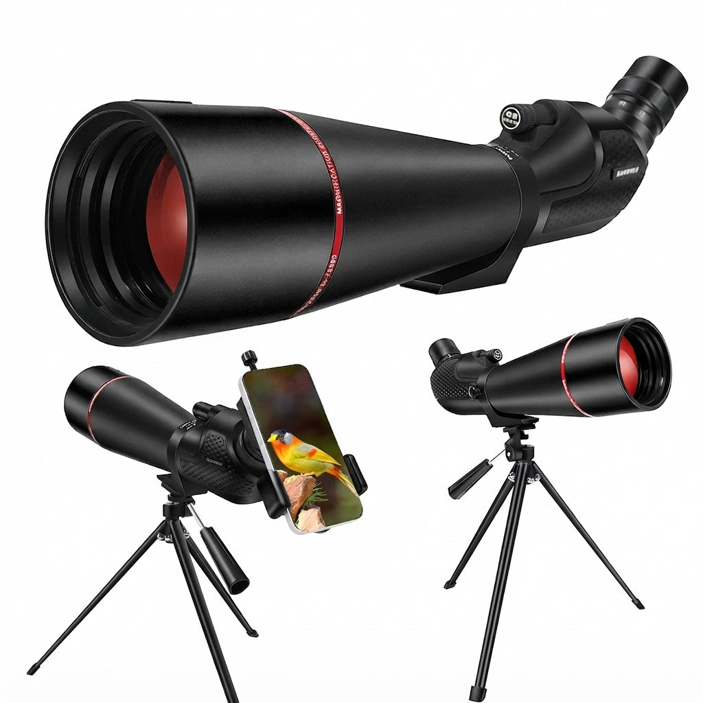 Télescope 25-75x80, Avec Trépied & BAK4