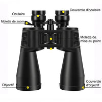Jumelles Professionnelles Zoom 10-380x100