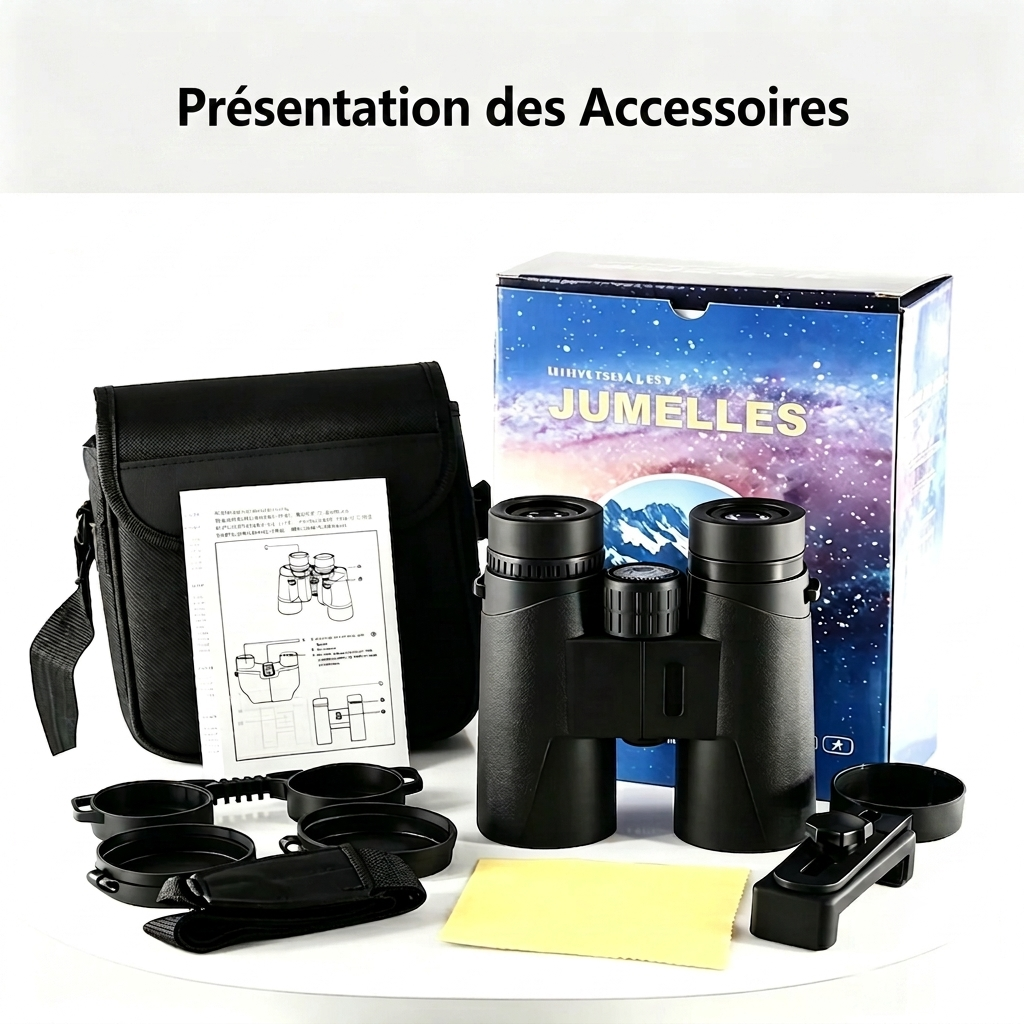Jumelles Pliables 12x42 BAK4 Étanche