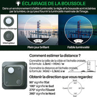 Jumelles Marine 10x50, Boussole & Télémètre