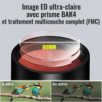 Télescope 25-75x80, Avec Trépied & BAK4