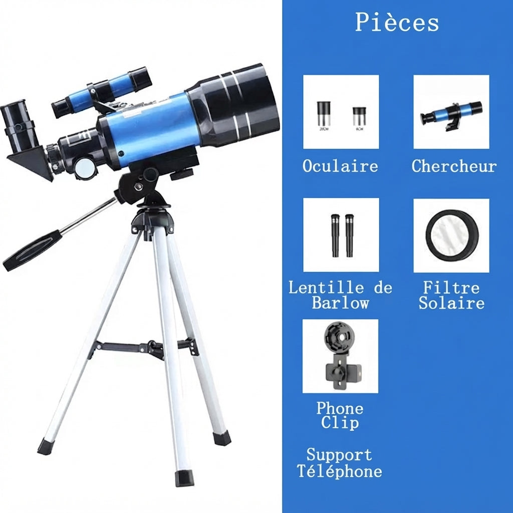 Télescope Astronomique 150x, Étoiles & Espace