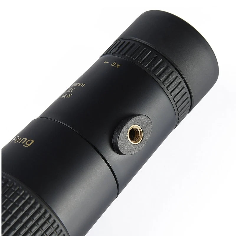 Monoculaire Zoom 10-300x40 Avec Trépied & Clip Téléphone