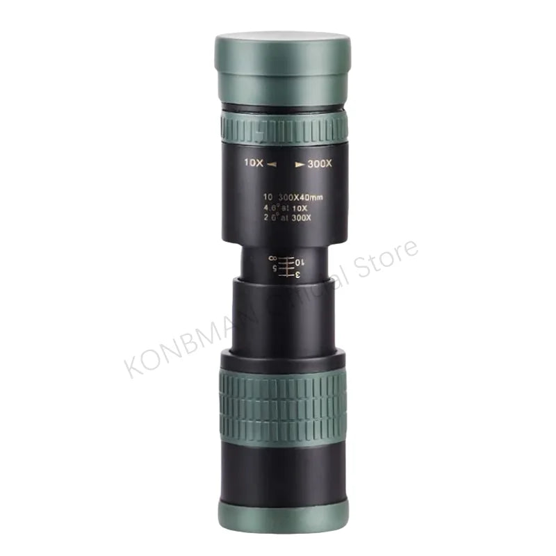 Longue-Vue Zoom 10-300x, Professionnelle & Puissante