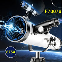 Télescope Astronomique 35-875x, Grand Diamètre 114mm