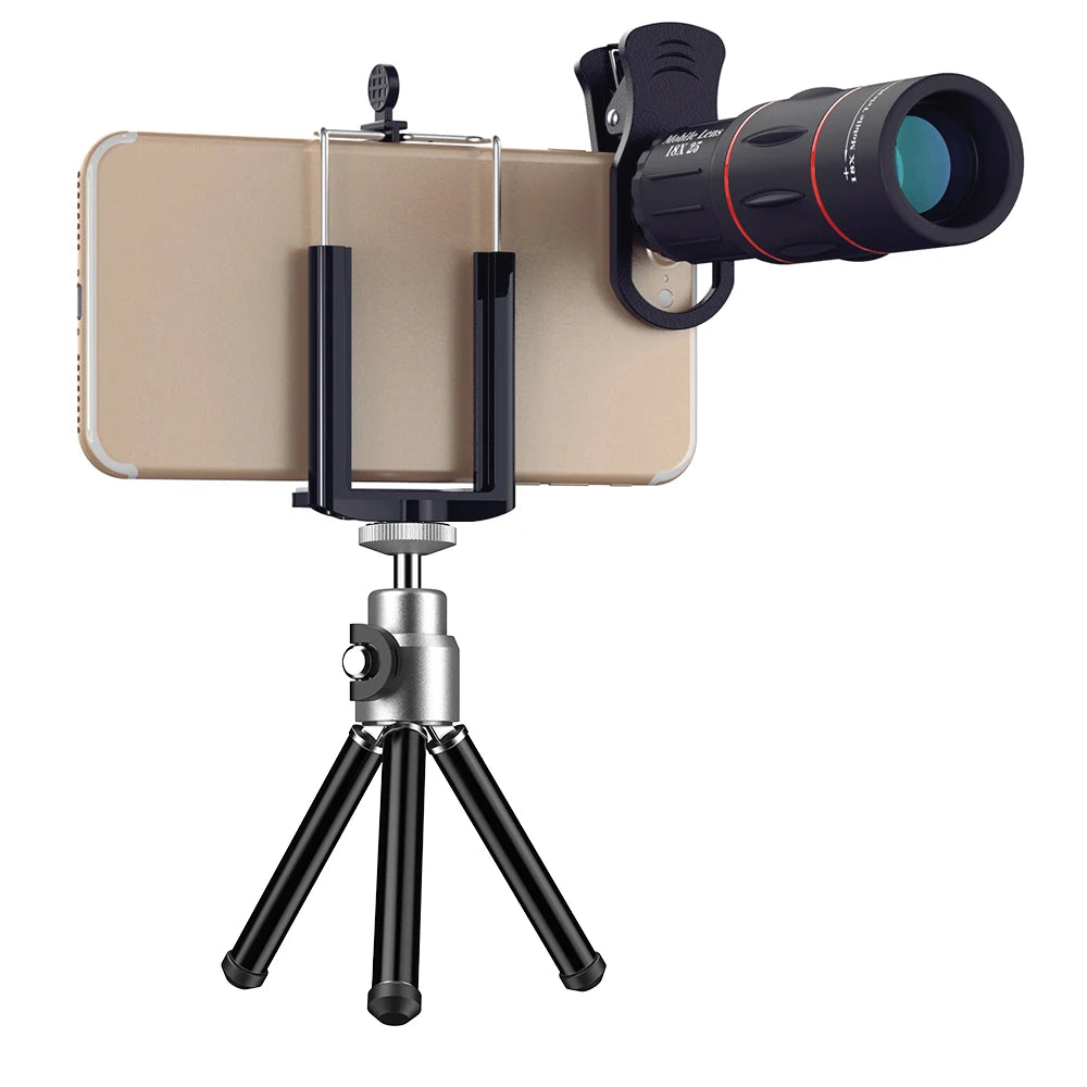 Longue-Vue 18x25, Objectif Téléphoto pour Smartphone