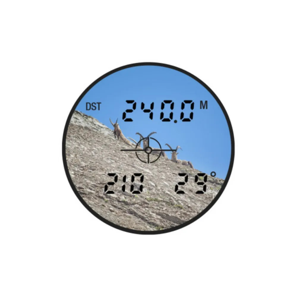 Jumelles Télémètre Laser 10x, Écran LCD