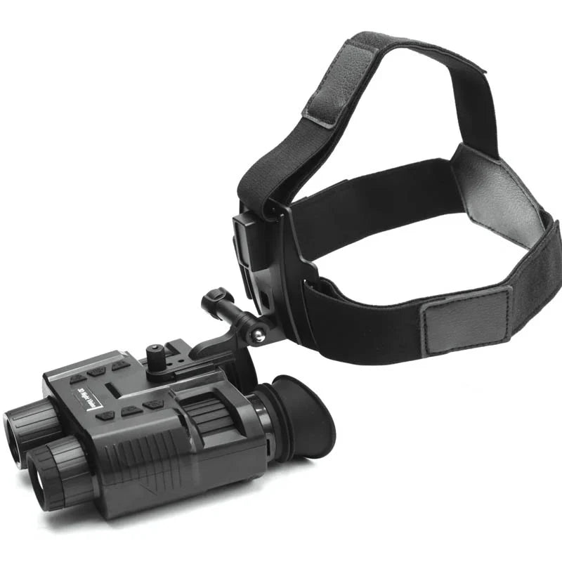 Jumelles Vision Nocturne 1080P, Casque Mains-Libres
