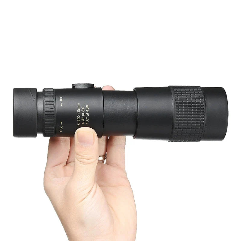 Monoculaire Zoom 10-300x40 Avec Trépied & Clip Téléphone