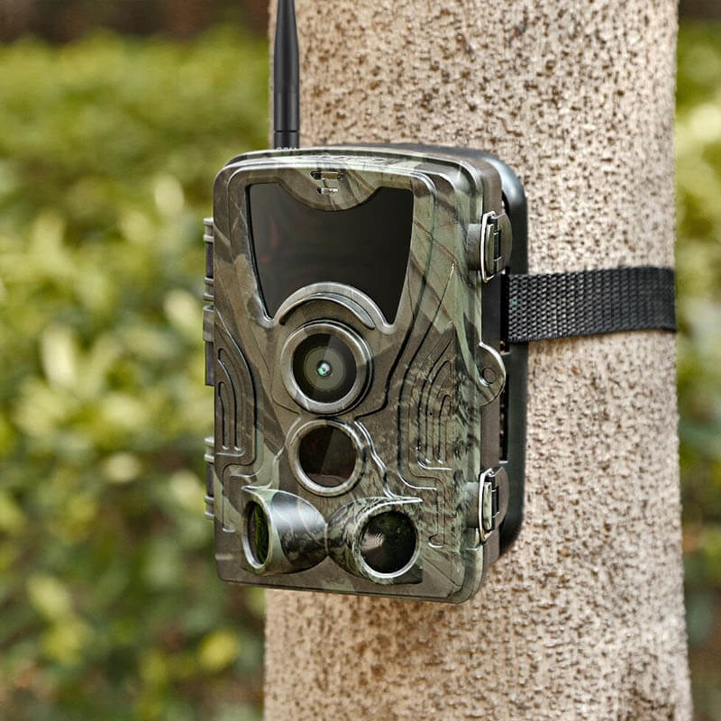 Caméra De Chasse Vision Nocturne 1080P, Batterie 5000mAh