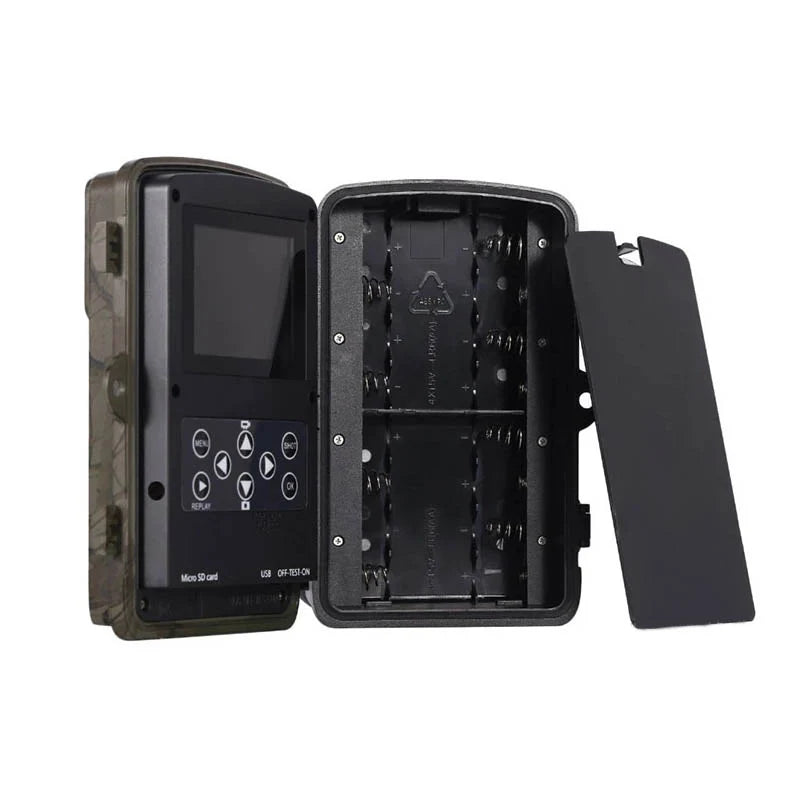 Caméra De Chasse Vision Nocturne 1080P, Batterie 5000mAh